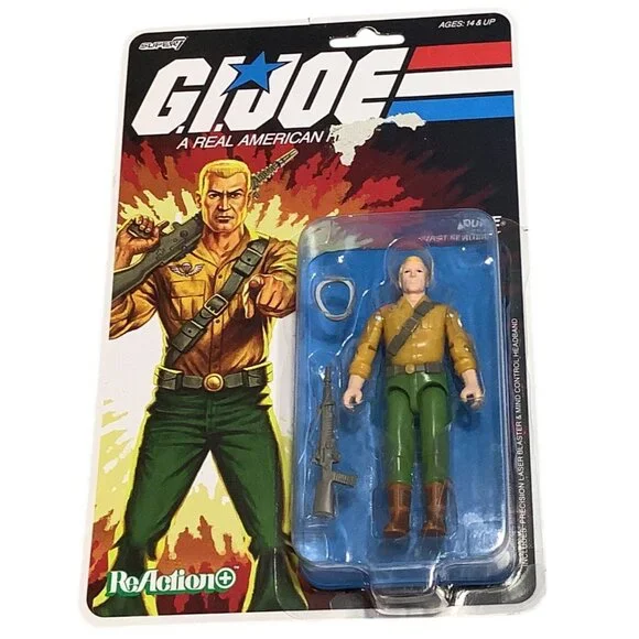 G.I. Joe Duke First Sergeant Collectible Action Figure Retro Military Toy - Picture 3 of 3